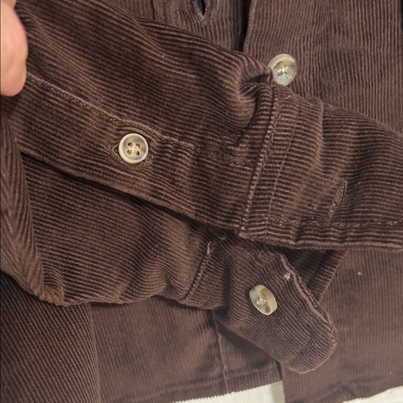 Old Navy Brown Corduroy Button-Up Jacket - Picture 5 of 8